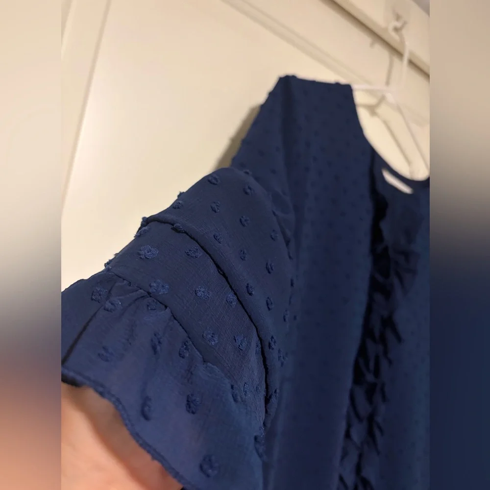 Lulu-B Deep Blue Top - Picture 3 of 7